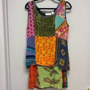 Sacred Threads Sleeveless Tunic Size Medium